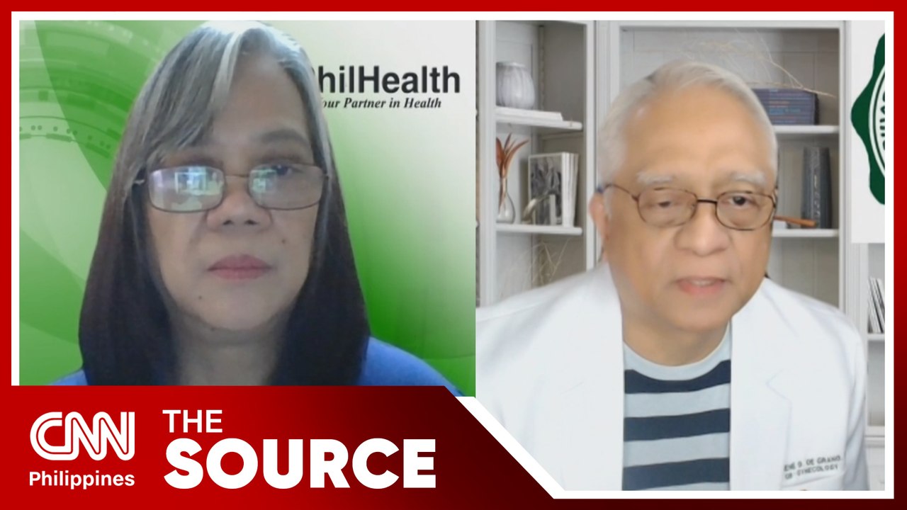 PhilHealth Spokesperson Shirley Domingo and Private Hospitals Association of the Philippines President Jose De Grano | The Source