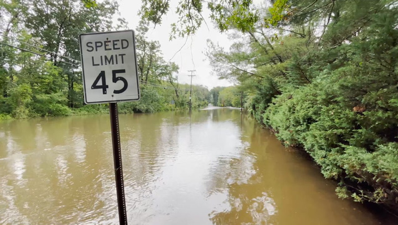 Henri strikes wide swaths of New Jersey with heavy flooding