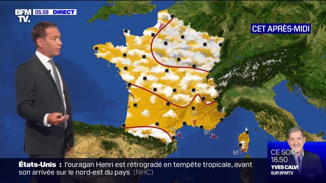 Un temps couvert au Nord et ensoleillé dans le Sud prévu ce lundi