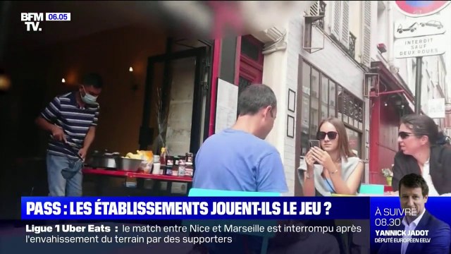 Pass sanitaire: les restaurateurs jouent-ils le jeu, deux semaines après son entrée en vigueur ?