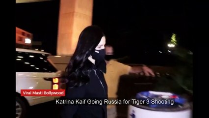 Katrina Kaif Going Russia for Tiger 3 Shooting