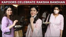 Shanaya, Khushi & Anshula Kapoor make for colour coordinated sisters this Raksha Bandhan