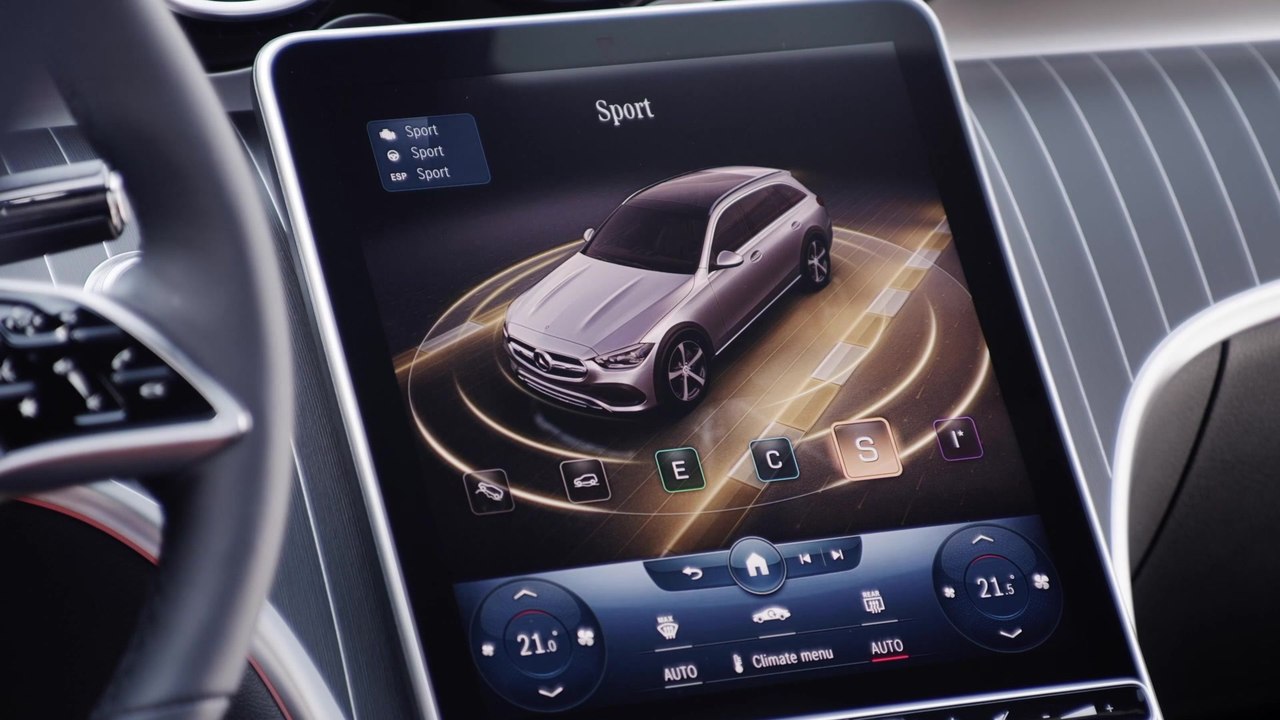 Die Mercedes-Benz C-Klasse All-Terrain - Das Interieurdesign
