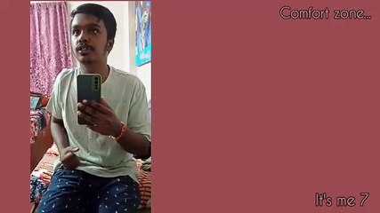 Comfort zone and stuffs!