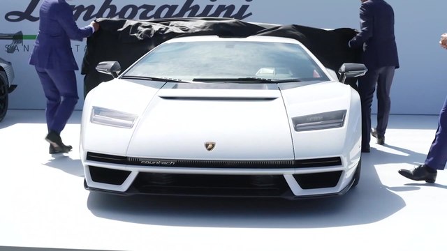 Der Lamborghini Countach LPI 800-4 - Weltpremiere bei The Quail - A Motorsports Gathering, USA