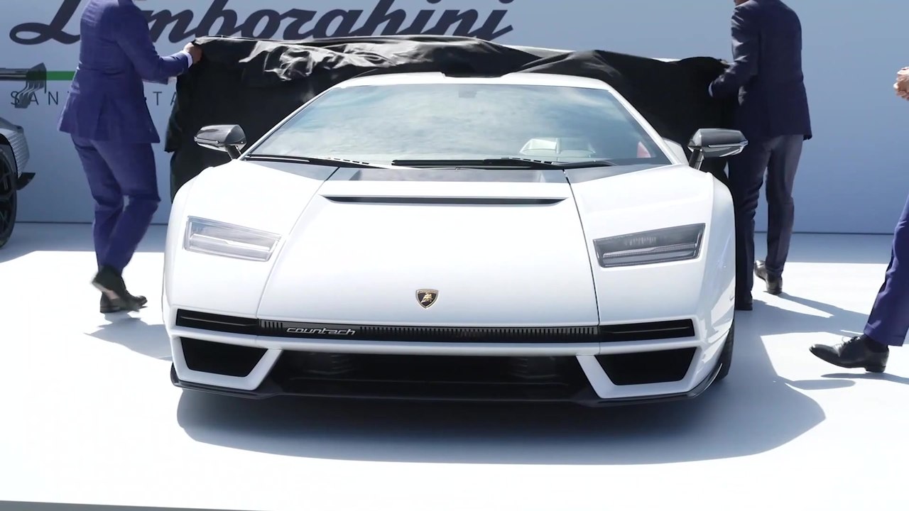 Der Lamborghini Countach LPI 800-4 - Weltpremiere bei The Quail - A Motorsports Gathering, USA