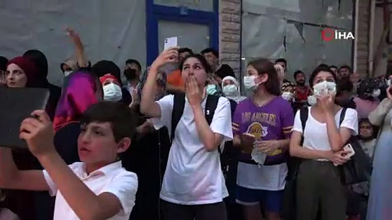 Tokat’ta korkutan yangın