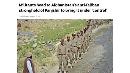 "반 탈레반, 3개 주 탈환"...탈레반, 진압 작전 돌입 / YTN