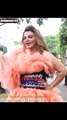 Rakhi Sawant Wearing Very Weird And Open Dress AT Bigg Boss Ott Set Goregoan Filmcity