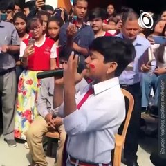 This Video Of Kids Singing Patriotic Song In Arunachal Pradesh Is A Must Watch