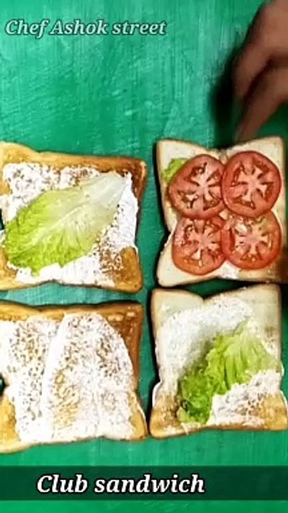 Club sandwich recipe. How to make club sandwich. Toasted sandwich