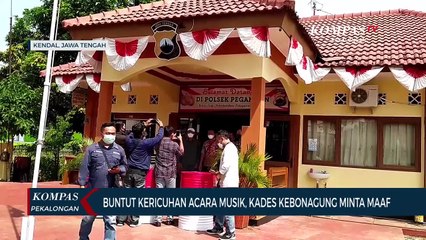 Buntut Kericuhan Konser Musik, Kades Kebonagung Minta Maaf