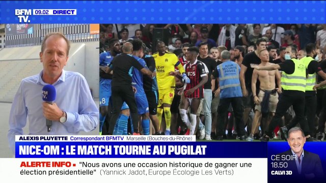 Nice-OM: pourquoi les Marseillais n'ont pas voulu reprendre le match ?