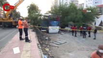 Mersin’de otobüs şarampole yuvarlandı: 33 yaralı