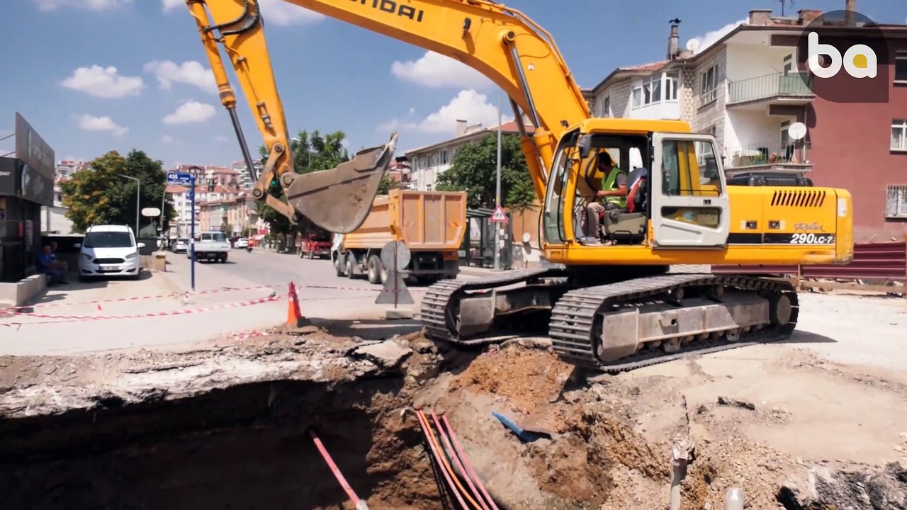 Sağduyu ve Dereboyu Caddesi’ndeki Altyapı Çalışmalarında Sona Gelindi