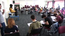 Vanlı öğrenciler yetenek sınavlarına hazırlanıyor