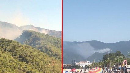 Kazdağları'nda orman yangını! Ekipler müdahale ediyor