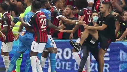 Nice-Marseille interrompu après l'envahissement du terrain par des supporters