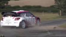 passage tendu Rallye d  Autun - vidéo lulu du jura