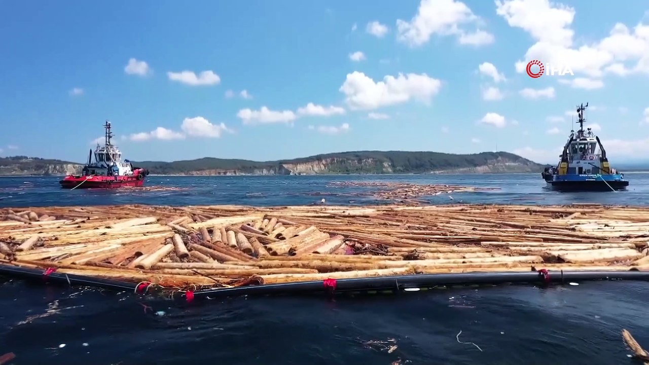 Bozkurt, Ayancık ve Türkeli açıkları tomruklardan arındırılıyor