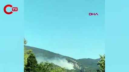 Son dakika: Kazdağları'nda orman yangını