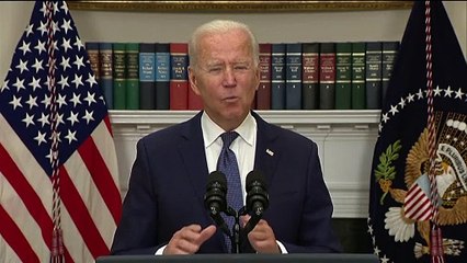 Joe Biden: "Sair do Afeganistão foi a decisão certa"
