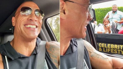 Watch Dwayne Johnson Surprises Fans In A Coolest Way