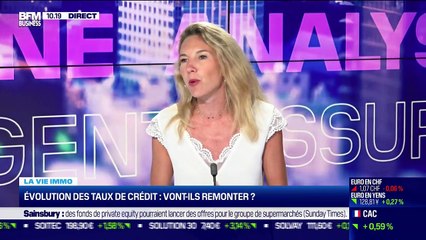 Sandrine Allonier (VOUSFINANCER) : Evolution des taux de crédit, vont-ils remonter ? - 23/08