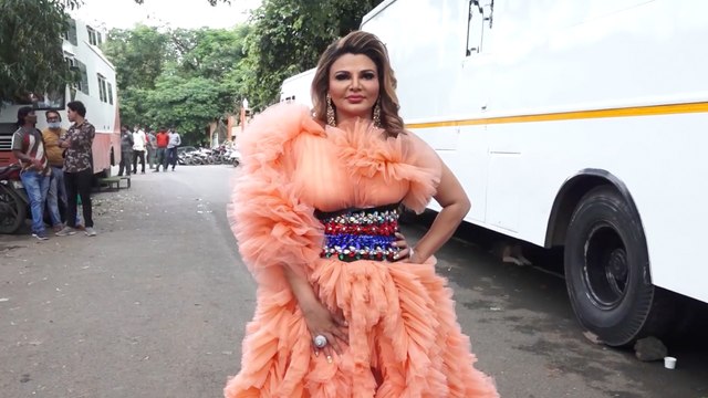 Rakhi Sawant All Set To Enter Bigg Boss OTT House Was Spotted At Film City | SpotboyE