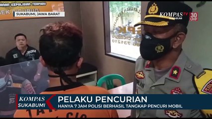 Hanya 7 Jam Polisi Berhasil Tangkap Pencuri Mobil