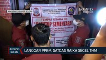 Langgar PPKM, Satgas Raika Segel THM