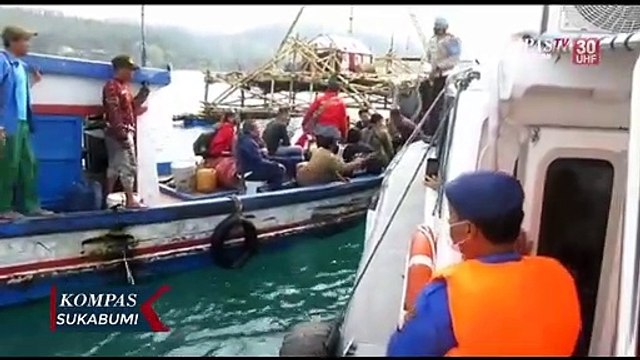Polres Sukabumi Gelar Vaksinasi Nelayan Di Laut