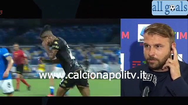 Napoli-Venezia 2-0 22/8/21 intervista dopo gara Paolo Zanetti