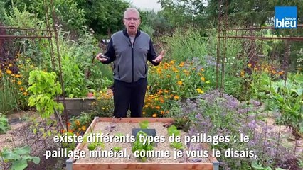 Roland Motte, jardinier : le paillage