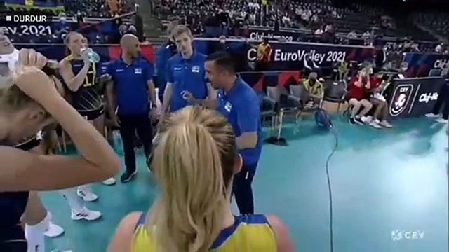 'Filenin Sultanları'na karşı oynayan İsveç'in antrenörü takımını böyle motive etti: Her zaman böyle bir takıma karşı oynama şansımız yok