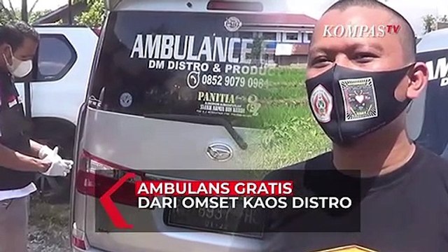 Inspiratif! Sisihkan Keuntungan, Pemuda Sukses Beli Ambulans