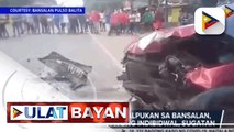 SUV at kotse, nagsalpukan sa Bansalan, Davao del Sur; 27 sachets ng hinihinalang shabu na nagkakahalaga ng P2-M, natagpuan sa kotse