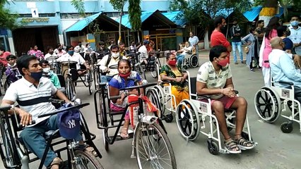 दिव्यांगों की मदद को जोधपुर एसोसिएशन ने बढ़ाए हाथ