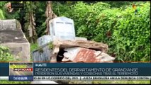 Comunidades campesinas haitianas continúan gravemente afectada tras terremoto