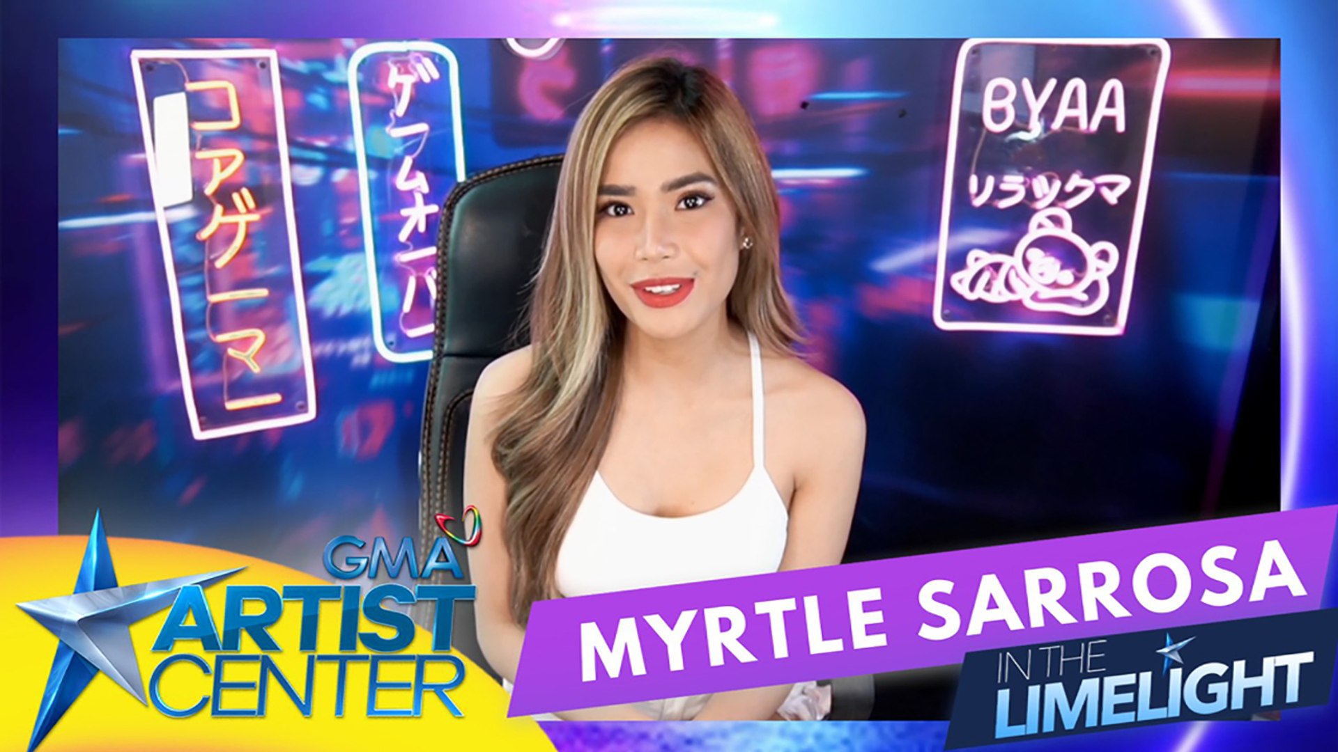 In the Limelight: Myrtle Sarrosa shows off her customized gaming setup!