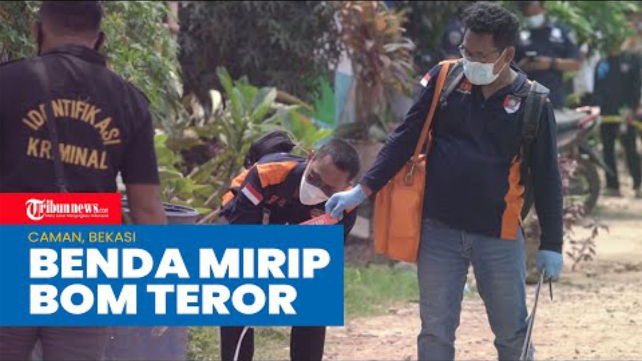 Benda Mirip Bom Teror Warga Di Caman Bekasi