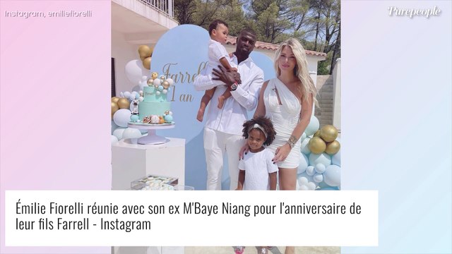 Emilie Fiorelli et son ex M'Baye Niang : retrouvailles et 1er portrait de famille au grand complet
