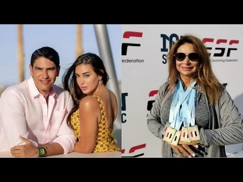 صور تنشر للمرة الاولى لـ والدة ياسمين صبري في المسبح وهذا ما فعله لها احمد ابو هشيمة !!