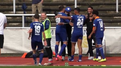 Nach Duell mit Ex-Coach: Hertha 03 mit weißer Weste an Tabellenspitze