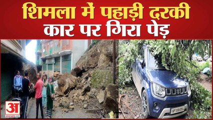 Himachal Weather: मौसम का कहर, जगह-जगह भूस्खलन और पेड़ गिरे, मकान को खतरा