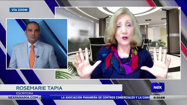 Entrevista a Rosemarie Tapia, sobre el inicio de la feria panameña del libro - Nex Noticias