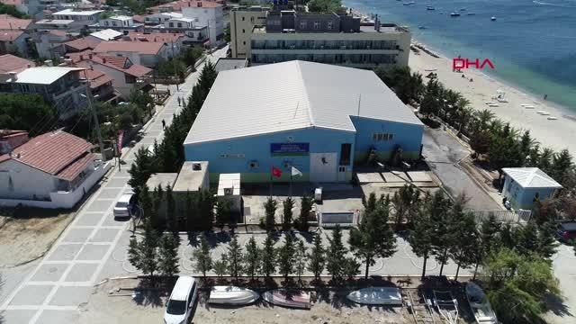 AVŞA ADASI'NDA DENİZ SUYU İÇME SUYUNA DÖNÜŞTÜRÜLÜYOR