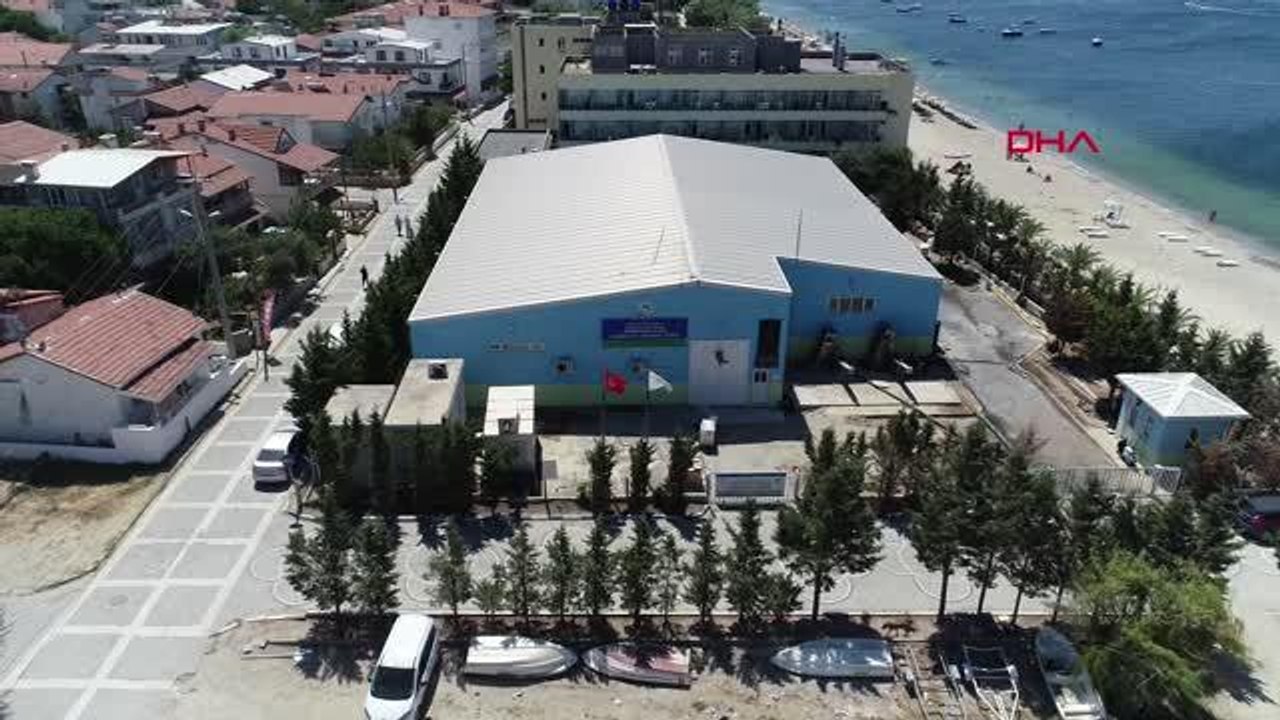 AVŞA ADASI'NDA DENİZ SUYU İÇME SUYUNA DÖNÜŞTÜRÜLÜYOR