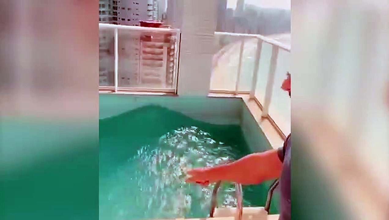 Prédio balança em Balneário Camboriú com vento e causa "ondas" em triplex de R$ 17 milhões