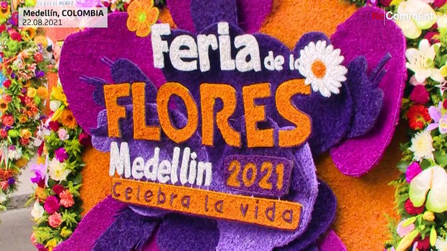 La fête des fleurs à Medellin, tradition colombienne